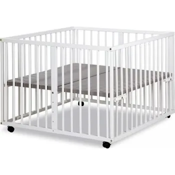 Dětská ohrádka Klups II ohrádka polohovací bílá