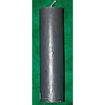 Svíčka Svíčka úzká střední šedá