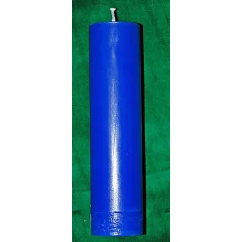 Svíčka Svíčka úzká střední modrá