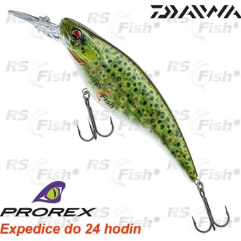Umělá nástraha Daiwa PROREX Flat Bait MR - barva Brown Trout