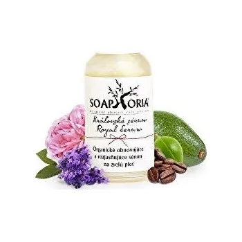 Pleťové sérum Soaphoria Královské sérum obnovující a rozjasňující 30 ml