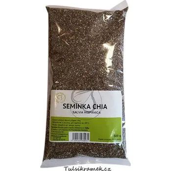 Sušená potravina Přírodní pečivo Elšíková CHIA SEMÍNKA 500g