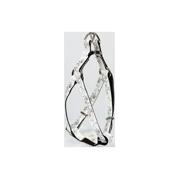 Postroj pro psa Nayeco postroj Envy wild koženkový bílý 20 mm x 46 - 75 cm