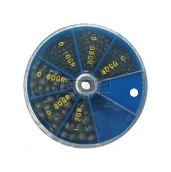 SADA BROČKŮ balená v blistru, (obsahuje 7 velikostí: 0,10g; 0,20g; 0,40g; 0,60g; 0,80g; 1g; 1,2g; )