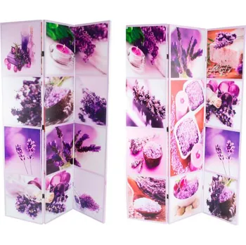 Paraván Paravan "LEVANDULE" oboustranný 180x120