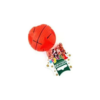 Hračka pro psa Tatrapet hračka pro psa míček artistic 7,5 cm vinyl oranžová