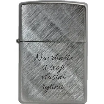 Zapalovač Zippo 28182 Diagonal Weave, Brushed Chrome