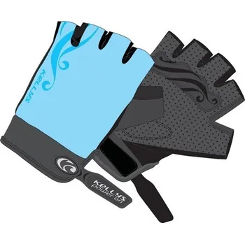 Cyklistické rukavice Dámské rukavice Kellys Sunny Short blue Velikost: XL