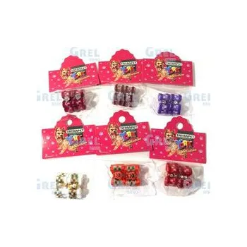 Kosmetika pro psa Mašličky s gumičkou mix orientální 3,5cm 2 ks