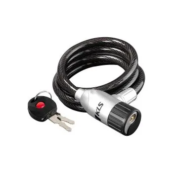 Zámek na kolo Kellys Zámek KLS Coil (KL-051) 180cm