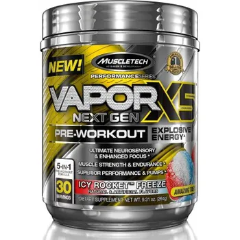 Muscletech Vapor X5 next gen 232 g