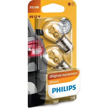 Autožárovka Philips Vision 12594B2 P21/4W BAZ15d 12V 21/4W