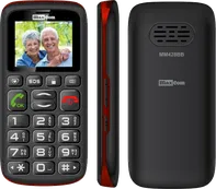Maxcom Comfort MM428 Dual SIM černo-červený
