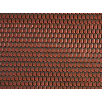 Modelová železnice Noch 57328 střecha bobrovky 30 x 12 cm H0 1:87