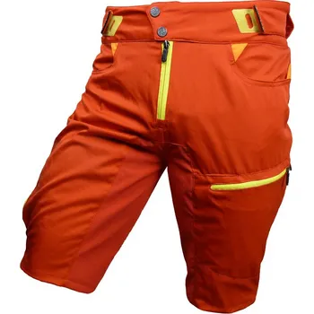 Cyklistické kalhoty Cyklokraťasy HAVEN Singletrail HMS red Velikost: L