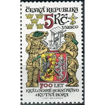 Poštovní známka Česká pošta (2000) č. 247 ** - Česká republika - Královské horní právo Kutná hora