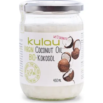 Přisada na vaření a pečení Kulau Kokosový olej panenský raw Bio