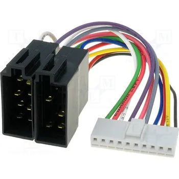 Auto Hi-Fi Konektor; ISO; Kenwood; PIN:10