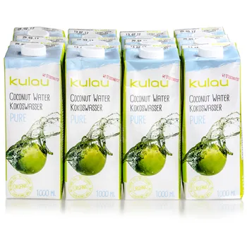 KULAU Pure bio kokosová voda 12 x 1 l