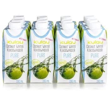 KULAU Pure bio kokosová voda 12 x 330 ml