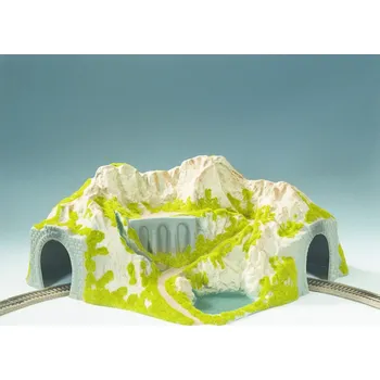 Noch 05130 tunel rohový jednokolejný H0 1:87 Modelová železnice Noch 05130 tunel rohový jednokolejný H0 1:87