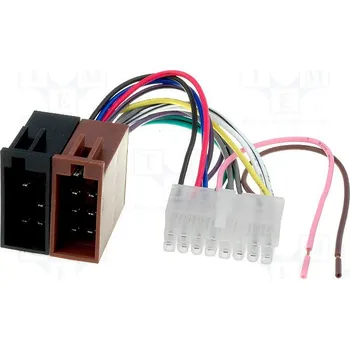 Auto Hi-Fi Konektor; ISO; Alpine; PIN:16