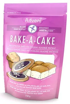 Chlebová směs Adveni Bake a cake bezlepková směs 750 g