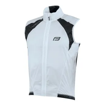 Cyklistická vesta Force V53 bílá/černá