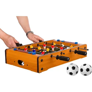 Mini stolní fotbal fotbálek 51x31x8 cm | světlý