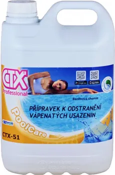 Bazénová chemie CTX-51 čistič vápenatých usazenin