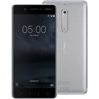 Mobilní telefon Nokia 5 Dual SIM, 16 GB White Silver