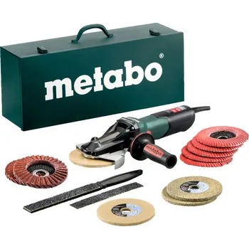 úhlová bruska Metabo WEVF 10-125 Quick Inox Set