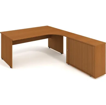 Psací stůl HOBIS Stůl pracovní tvarový GATE GE 1800 HR L, sestava levá, 180 cm