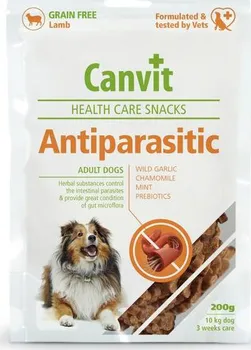 Pamlsek pro psa CANVIT Snacks Anti-Parasitic 200 g