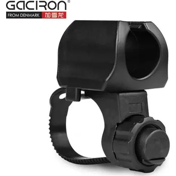 Cyklosvítilna Držák Gaciron na kolo pro LED svítilny otočný 30°