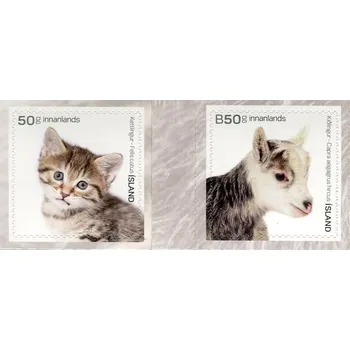 Poštovní známka (2017) MiNr. 1529 - 1530 ** - Island - Mláďata
