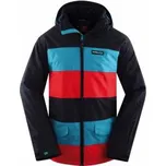 Hannah COLTON anthracite/tile blue XXL; Černá zimní bunda + DÁREK DLE VÝBĚRU!