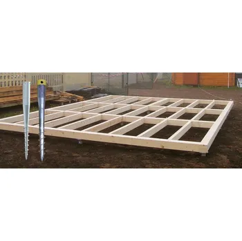 Příslušenství pro zahradní stavbu Lanitplast Jessica 1 Samonosný rošt 350 x 250 cm