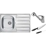 ALVEUS Set dřez ZOOM 20 nerez + baterie…