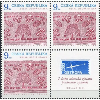 Poštovní známka Česká pošta (2003) č. 353 ** ( VK-4) - Česká republika - Tradice lidové tvorby: Krajky