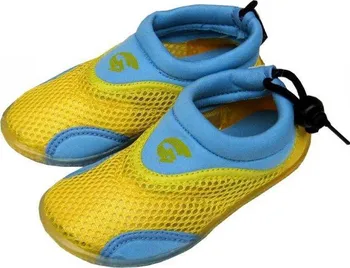 Neoprenové boty Holidaysport Alba dětské žluté/modré