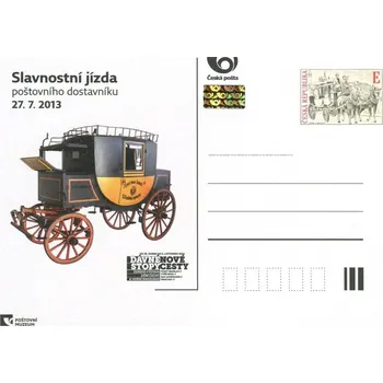 Poštovní známka Česká pošta (2013) CDV 130 ** - PM 94 - Slavnostní jízda poštovního dostavníku