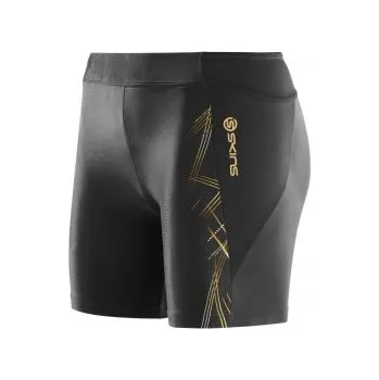 Dámské kraťasy Skins A400 Womens Gold Shorts M; Černá kompresní oblečení + DÁREK DLE VÝBĚRU!