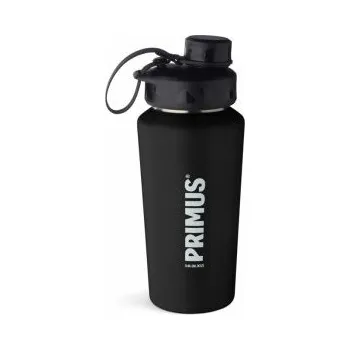 Láhev Primus TrailBottle S/S 0.6L Black Černá hrnek