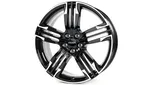 Ronal R58 jetblack-white rim 8x20 5x108…