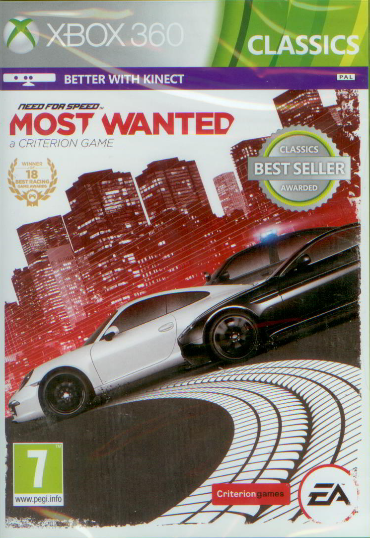 Need for Speed Most Wanted X360 od 819 Kč Zbozi.cz