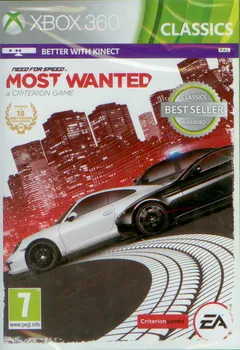 Hra pro Xbox 360 Need for Speed: Most Wanted X360