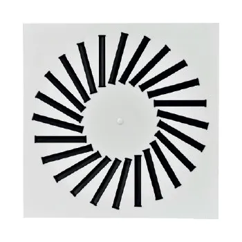 Větrací mřížka Ventishop DFR-A 600x48 R vířivý anemostat