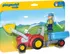 Stavebnice Playmobil Playmobil 6964 Traktor s přívěsem