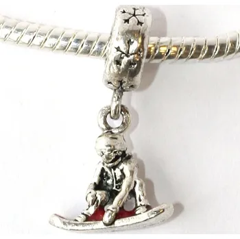 Přívěsek Korálek Fashion Jewerly - Přívěsek Snowboardista 1647